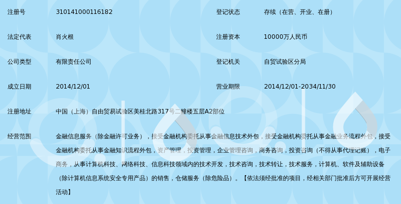 上海恒贝金融信息服务